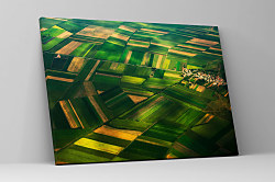 Obraz Pohľad na polia z výšky zs1275